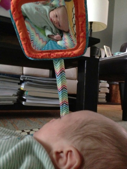 Checking myself out.